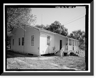 Historic Framed Print, 605 East Frances Avenue (House), Tampa, Hillsborough County, FL - 4,  17-7/8" x 21-7/8"