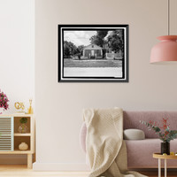 Historic Framed Print, 1928 West Laurel Street (House), Tampa, Hillsborough County, FL - 2,  17-7/8" x 21-7/8"