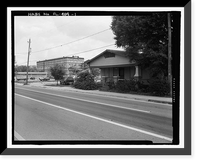 Historic Framed Print, 2312 West Laurel Street (House), Tampa, Hillsborough County, FL,  17-7/8" x 21-7/8"