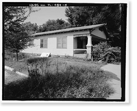 Historic Framed Print, 2312 West Laurel Street (House), Tampa, Hillsborough County, FL - 5,  17-7/8" x 21-7/8"