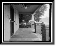 Historic Framed Print, 2312 West Laurel Street (House), Tampa, Hillsborough County, FL - 9,  17-7/8" x 21-7/8"