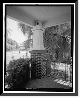 Historic Framed Print, 1007 East Fourteenth Avenue, Tampa, Hillsborough County, FL - 4,  17-7/8" x 21-7/8"