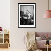 Historic Framed Print, E. Henkel - 2,  17-7/8" x 21-7/8"