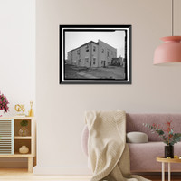 Historic Framed Print, U.S. Naval Air Station, Paint Shop, 222 East Avenue, Pensacola, Escambia County, FL - 5,  17-7/8" x 21-7/8"