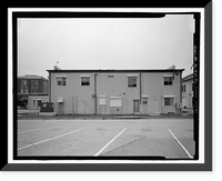 Historic Framed Print, U.S. Naval Air Station, Paint Shop, 222 East Avenue, Pensacola, Escambia County, FL - 6,  17-7/8" x 21-7/8"