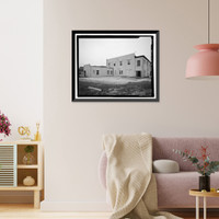 Historic Framed Print, U.S. Naval Air Station, Paint Shop, 222 East Avenue, Pensacola, Escambia County, FL - 7,  17-7/8" x 21-7/8"