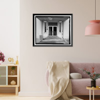 Historic Framed Print, U.S. Naval Air Station, Paint Shop, 222 East Avenue, Pensacola, Escambia County, FL - 9,  17-7/8" x 21-7/8"