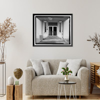 Historic Framed Print, U.S. Naval Air Station, Paint Shop, 222 East Avenue, Pensacola, Escambia County, FL - 9,  17-7/8" x 21-7/8"