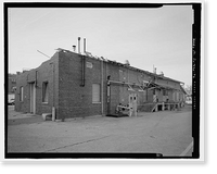 Historic Framed Print, U.S. Naval Air Station, Refrigeration Plant, Center Avenue, Pensacola, Escambia County, FL - 4,  17-7/8" x 21-7/8"