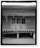 Historic Framed Print, U.S. Naval Air Station, Refrigeration Plant, Center Avenue, Pensacola, Escambia County, FL - 9,  17-7/8" x 21-7/8"