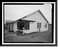 Historic Framed Print, U.S. Naval Air Station, YMCA Building, West Avenue, Pensacola, Escambia County, FL - 7,  17-7/8" x 21-7/8"