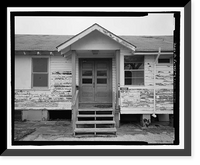 Historic Framed Print, U.S. Naval Air Station, YMCA Building, West Avenue, Pensacola, Escambia County, FL - 9,  17-7/8" x 21-7/8"