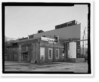 Historic Framed Print, U.S. Naval Air Station, Assembly & Repair Shop, East Avenue, Pensacola, Escambia County, FL - 7,  17-7/8" x 21-7/8"