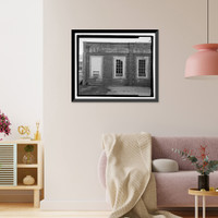 Historic Framed Print, U.S. Naval Air Station, Assembly & Repair Shop, East Avenue, Pensacola, Escambia County, FL - 15,  17-7/8" x 21-7/8"