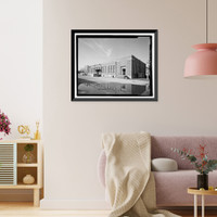 Historic Framed Print, U.S. Naval Air Station, Laundry, 110 Center Avenue, Pensacola, Escambia County, FL - 3,  17-7/8" x 21-7/8"