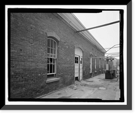 Historic Framed Print, U.S. Naval Air Station, Blacksmith Shop, South Avenue, Pensacola, Escambia County, FL - 5,  17-7/8" x 21-7/8"