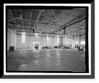 Historic Framed Print, U.S. Naval Air Station, Aircraft Overhaul & Repair, East Avenue, Pensacola, Escambia County, FL - 14,  17-7/8" x 21-7/8"