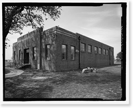 Historic Framed Print, U.S. Naval Air Station, Brig-Correctional Center, 528 South Avenue, Pensacola, Escambia County, FL - 2,  17-7/8" x 21-7/8"