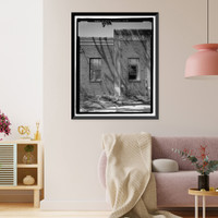 Historic Framed Print, U.S. Naval Air Station, Brig-Correctional Center, 528 South Avenue, Pensacola, Escambia County, FL - 11,  17-7/8" x 21-7/8"