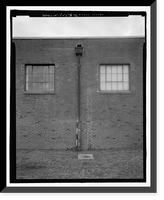 Historic Framed Print, U.S. Naval Air Station, Brig-Correctional Center, 528 South Avenue, Pensacola, Escambia County, FL - 12,  17-7/8" x 21-7/8"