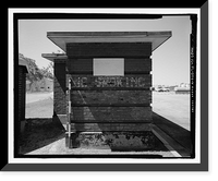 Historic Framed Print, U.S. Naval Air Station, Storage, Pensacola, Escambia County, FL - 6,  17-7/8" x 21-7/8"