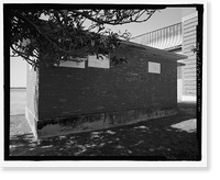 Historic Framed Print, U.S. Naval Air Station, Storage, Pensacola, Escambia County, FL - 8,  17-7/8" x 21-7/8"