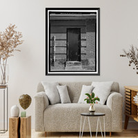 Historic Framed Print, U.S. Naval Air Station, Storage, Pensacola, Escambia County, FL - 10,  17-7/8" x 21-7/8"