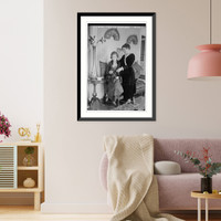 Julia Clasussen & daughter Classic, Vintage Poster