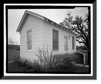 Historic Framed Print, U.S. Naval Air Station, Servant's Quarters Q-6C, Q-6 North Avenue, Pensacola, Escambia County, FL - 4,  17-7/8" x 21-7/8"