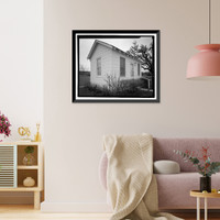 Historic Framed Print, U.S. Naval Air Station, Servant's Quarters Q-6C, Q-6 North Avenue, Pensacola, Escambia County, FL - 4,  17-7/8" x 21-7/8"