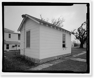 Historic Framed Print, U.S. Naval Air Station, Servant's Quarters Q-6C, Q-6 North Avenue, Pensacola, Escambia County, FL - 8,  17-7/8" x 21-7/8"