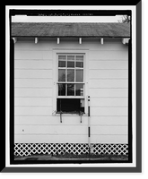 U.S. Naval Air Station, Servant's Quarters Q-6C, Q-6 North Avenue, Pensacola, Escambia County, FL - 9, Historic Reproduction