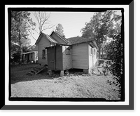 Historic Framed Print, 930 Oak Street (House), Waycross, Ware County, GA - 6,  17-7/8" x 21-7/8"