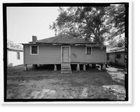 Historic Framed Print, 912 Oak Street (House), Waycross, Ware County, GA - 3,  17-7/8" x 21-7/8"
