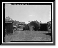 Historic Framed Print, Walker's Service Station, U.S. Highway 341, 175 feet southeast of South Chur, Odum, Wayne County, GA - 2,  17-7/8" x 21-7/8"