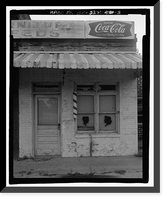 Historic Framed Print, Kicklighter-Daniel-Morris Building, U.S. Highway 341, 75 feet northwest of Carter Aven, Odum, Wayne County, GA - 3,  17-7/8" x 21-7/8"