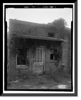 Historic Framed Print, Kicklighter-Daniel-Morris Building, U.S. Highway 341, 75 feet northwest of Carter Aven, Odum, Wayne County, GA - 4,  17-7/8" x 21-7/8"