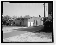 Historic Framed Print, Poppell's Hardware, Furniture, Feed & Seed Store, U.S. Highway 341 at Carter Avenue, Odum, Wayne County, GA - 2,  17-7/8" x 21-7/8"
