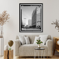 Historic Framed Print, Rich's Downtown Department Store, 45 Broad Street, Atlanta, Fulton County, GA - 3,  17-7/8" x 21-7/8"