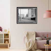 Historic Framed Print, Rich's Downtown Department Store, 45 Broad Street, Atlanta, Fulton County, GA - 4,  17-7/8" x 21-7/8"