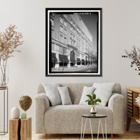 Historic Framed Print, Rich's Downtown Department Store, 45 Broad Street, Atlanta, Fulton County, GA - 6,  17-7/8" x 21-7/8"