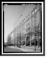 Historic Framed Print, Rich's Downtown Department Store, 45 Broad Street, Atlanta, Fulton County, GA - 7,  17-7/8" x 21-7/8"