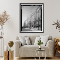 Historic Framed Print, Rich's Downtown Department Store, 45 Broad Street, Atlanta, Fulton County, GA - 7,  17-7/8" x 21-7/8"