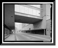 Historic Framed Print, Rich's Downtown Department Store, 45 Broad Street, Atlanta, Fulton County, GA - 23,  17-7/8" x 21-7/8"