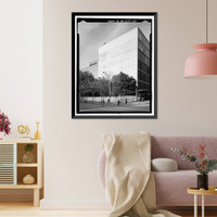 Historic Framed Print, Rich's Downtown Department Store, 45 Broad Street, Atlanta, Fulton County, GA - 25,  17-7/8" x 21-7/8"