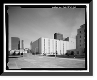 Historic Framed Print, Rich's Downtown Department Store, 45 Broad Street, Atlanta, Fulton County, GA - 30,  17-7/8" x 21-7/8"