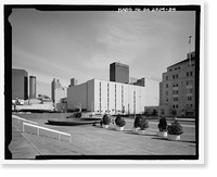 Historic Framed Print, Rich's Downtown Department Store, 45 Broad Street, Atlanta, Fulton County, GA - 35,  17-7/8" x 21-7/8"
