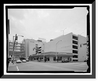 Historic Framed Print, Rich's Downtown Department Store, 45 Broad Street, Atlanta, Fulton County, GA - 36,  17-7/8" x 21-7/8"