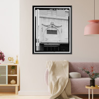 Historic Framed Print, Rich's Downtown Department Store, 45 Broad Street, Atlanta, Fulton County, GA - 45,  17-7/8" x 21-7/8"