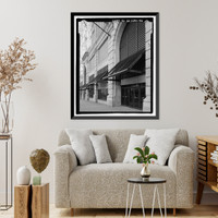 Historic Framed Print, Rich's Downtown Department Store, 45 Broad Street, Atlanta, Fulton County, GA - 46,  17-7/8" x 21-7/8"